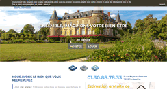 Desktop Screenshot of immoduchateau.fr